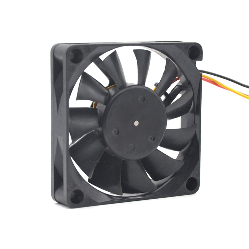 70mm computer fan Nidec D07R-12T2G A 7015 7cm mute computer CPU chassis fan 12V 0.20a