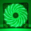 120mm PC computer Ultra Silent LED cooling fan radiator radiator, 12CM fan 12VDC 3P+Molex 4D