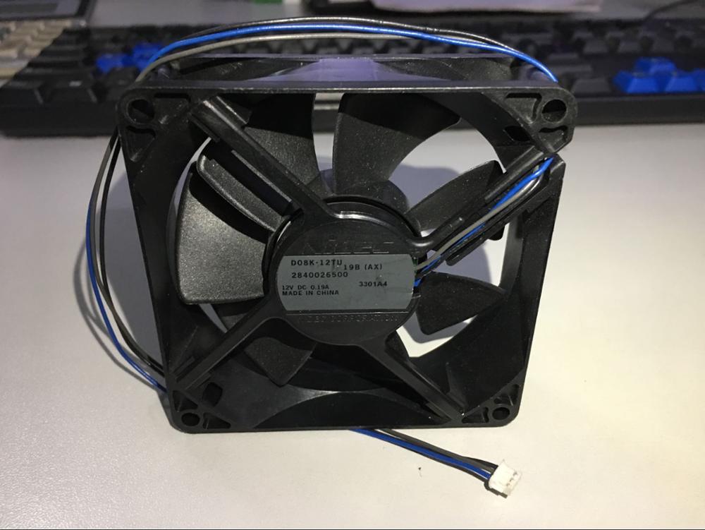 EMP-820 Projector Cooling Fan    NIDEC 8025 12V 0.19A D08K-12TU 19B Cooling Fan 80*80*25MM