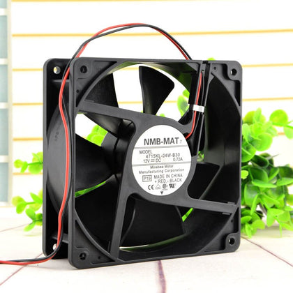 Cooling Fan 120mm  NMB 12CM Cooling Fan 4715KL-04W-B30 12V 0.72A 12038 120*120*38mm