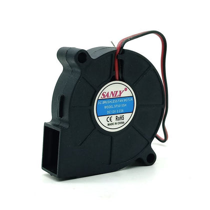 Sf5015sh  5015 12V Turbo Blower Silent Humidifier Small Fan 5cm Charger Universal blower