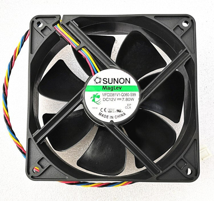 Sunon 12038 12cm Fan 4-wire Speed Regulation mfc0381v1-q060-s99 12V 7.8w 120X120X38mm Cooling Fan