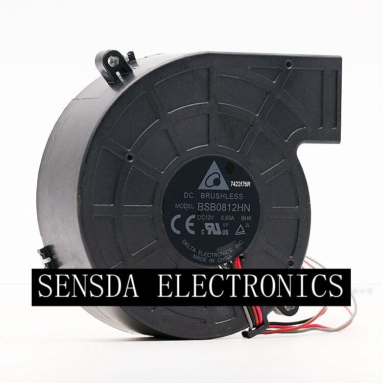 Projector Blower  DELTA BSB0812HN 12V 0.60A 4-wire 4pin   Projector Centrifugal Turbo Blower Cooling Fan