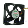 MGT8012UB-R25 8025 DC12V 0.66A 7.92W 80*80*25mm 3-wire Heat Dissipation Fan Air 4800RPM Blower