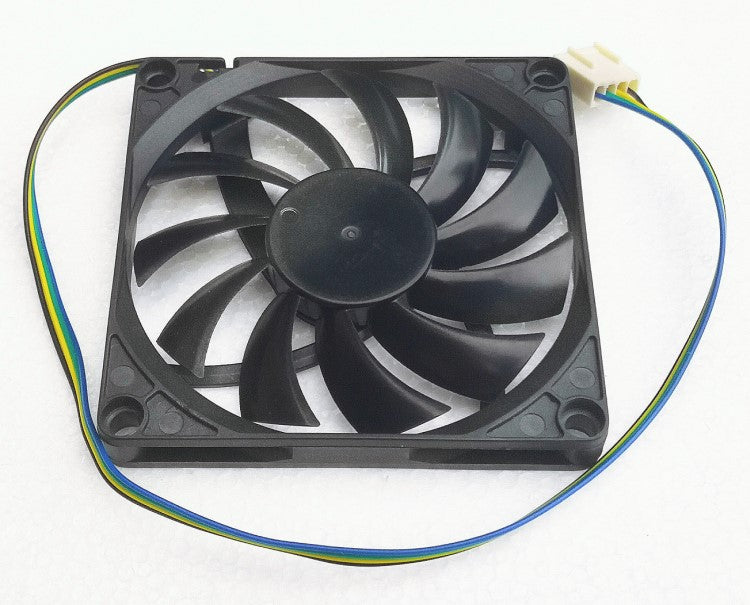 R128010SU slim 8CM 8010 Fan 4-wire 0.35A Cabinet ITX Heat Dissipation pwm cooling fan