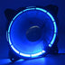 12cm Computer Water Cooling System  120mm Blue LED Fan 12025 DC 12V 0.14A 900RPM Silent Quiet Solar Eclipse Chassis Cooling Fan