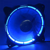 12cm 120mm Blue LED fan 12025 DC 12V 0.14A 900RPM Silent solar eclipse chassis cooling fan