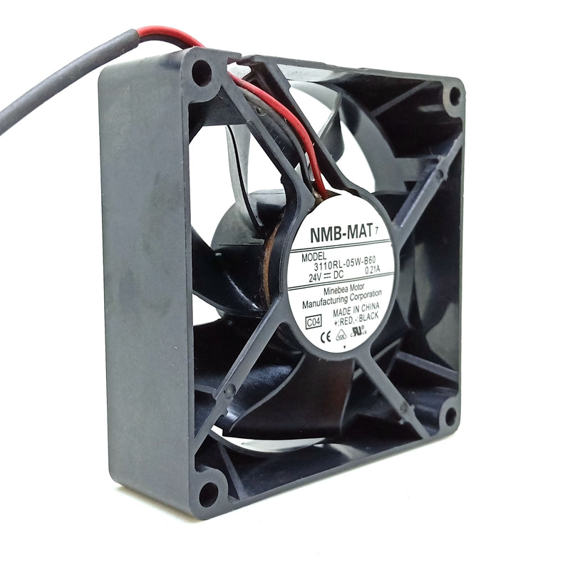 80mm NMB 3110RL-05W-B60 8cm 8025 24V 0.21A inverter fan printer cooling fan