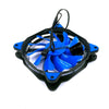 12cm Computer Water Cooling System  120mm Blue LED Fan 12025 DC 12V 0.14A 900RPM Silent Quiet Solar Eclipse Chassis Cooling Fan