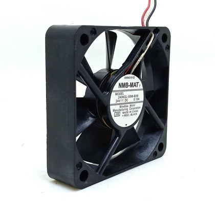 NMB 2406GL-05W-B39 60mm cooling fan 6015 24V 0.08A 3-wire double ball cooling fan