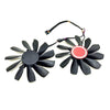 2pcs/pair  Graphics Card Cooling Fan  Rx580 584 588 Cf1010u12s 12V 0.45a Video Card Cooling Fan