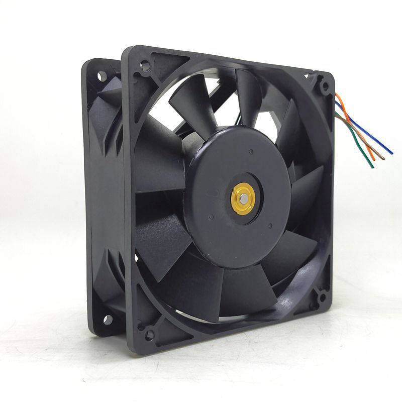 12038 12V 4-wire Ultra-violent Charge Chassis Fan 12CM DV12038B12H Max Airflow Rate SXDOOL