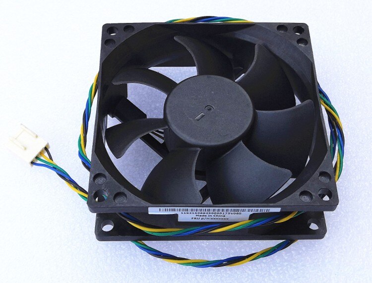 10pcs PWM Cooling Fan 8cm 80mm  Genuine  AVC 8025 8cm Fan 4-wire Ball Ds08025t12u 12V 0.70a 4Pin
