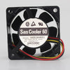 Sanyo 9A0624H4D01 6cm 6025 24V 0.06A 60 * 60 * 25MM 3-wire Axial Server Inverter Cooling Fan