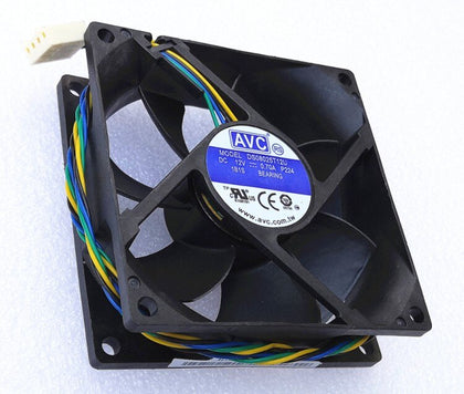 PWM Cooling Fan 8cm 80mm  Genuine  AVC 8025 8cm Fan 4-wire Ball Ds08025t12u 12V 0.70a 4Pin