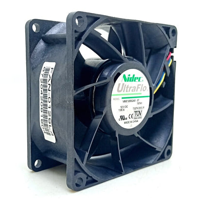 1pcs   Nidec 8038 Fan 12V 8cm v80e12bs2a5-57 High Speed Violence Cooling Fan