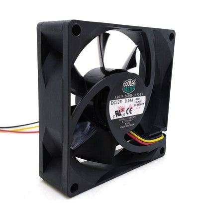 A8025-26RB-3AN-F1 DF0802512RFMN 12V 0.24A 3 Wires 3 Pins 8CM case fan