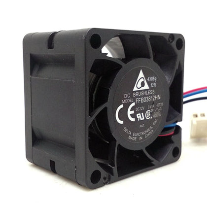 DELTA FFB03812HN 38mm fan 38x38x28mm 12V 0.41A dual ball booster power cooling fan