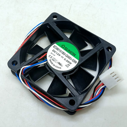 Sunon 12V 0.59W silent fan 6015 60mm 60*60*15mm EC60151B3-Q00U-Q99 4-pin pwm axial fan