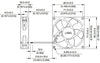 1pcs Pwm Fan  Delta AFC0812DD DC12V 0.75A 8020 8CM 80mm 80x80x20mm 4Pin 4Wire high-speed Cooling Fan