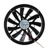 25cm 250mm fan Round1200 RPM Max Airflow Cooling Case Fan 250X30mm 40DBA molex 4D