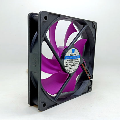 quiet cooling fan 120mm computer fan 12V 1700rpm 0.18A pc case dual ball