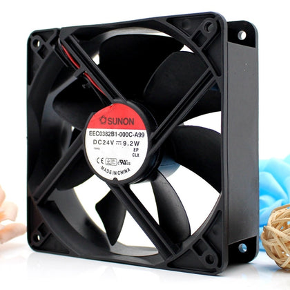 SUNON EEC0382B1-000C-A99 24V DC 120x120x38mm Brushless Cooling Fan - product photo 2
