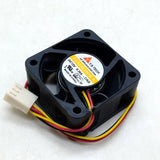 Y.S. Tech FD124020UB-N rear label, three leads and white plug