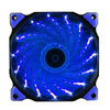 120mm PC computer Ultra Silent LED cooling fan radiator radiator, 12CM fan 12VDC 3P+Molex 4D