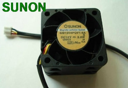 Sunon 4028 GM1204PQV1-8A 40mm 4cm DC 12V 2.8W 3wire Cooling Fans