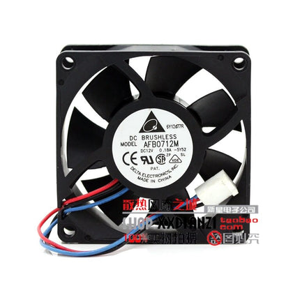 Delta AFB0712M 12V DC 70x70x25mm Brushless Cooling Fan - product photo 2