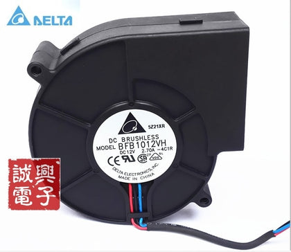 Industrial Blower Fan  Delta BFB1012VH DC 12V 2.7A Winds Of Turbofan 9733 3-pin