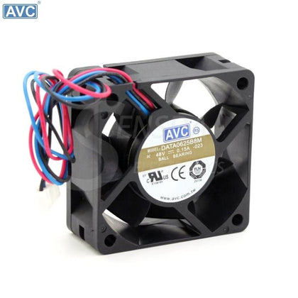 AVC DATA0625B8M 6CM 6025 60*60*25mm 60mm DC 48V 0.15A Dual Ball Inverter Cooling Fans Cooler