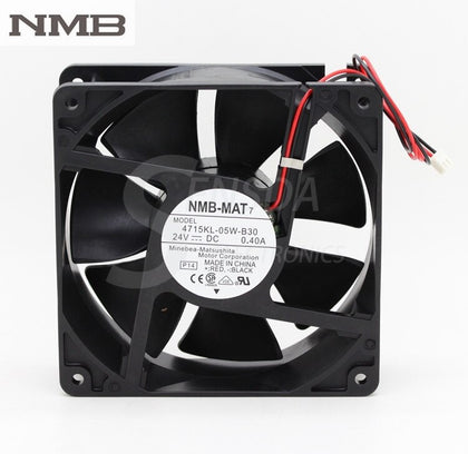 NMB 4715KL-05W-B30 120mm 12cm 12038 DC 24V 0.40A 9.6W Server Inverter Computer Axial Cooling Fans