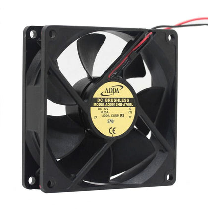 ADDA AQ0912HB-A70GL  ADDA Fan 9225 12V 0.25A 9cm Waterproof Heat Dissipation Cooling Fan