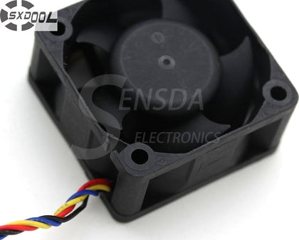 SXDOOL CHA4012EB-MAH-O 40mm 4cm DC 12V 0.24A Dual Ball Power Supply Fans