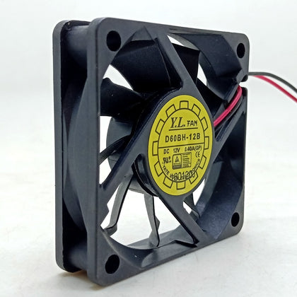 60mm fan 6cm 6025 12V Double Ball Fan D60BH-12B Projector Monitor Box cooling Fan