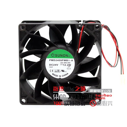 SUNON PMD2409PMB1-A 24V DC 90x90x38mm Brushless Cooling Fan - product photo 2