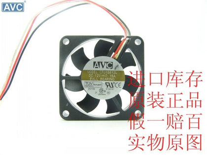 AVC 7015 C7015B12L 12V 0.15A 7cm 70mm CPU Quiet Double Ball Cooling Fan