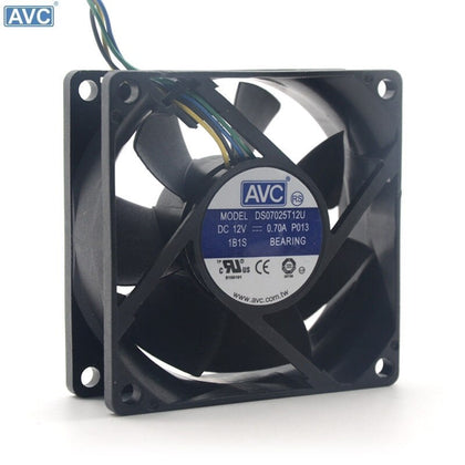 AVC DS07025T12U 70mm 7025 DC 12V 0.7A 4 -pin PWM Cpu Pc Case Cooling Fan