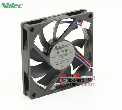 Nidec D08R-12TL 06B 8015 8cm DC 12V 0.08A ultra-quiet Server Inverter Cooling Fan