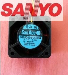 Sanyo 109P0424H7D30 4CM 24V 3 Wire Cooling Fan