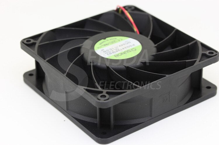 Sunon PSD2412PMB2 24V 15.0W Cpu Cooler Heatsink Axial Cooling Fan 12038 120x120x38mm 12cm