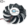 SXDOOL Graphics Card Fan GA81S2U -NNTB Diameter 75mm DC12V 0.38A Cooling Fan