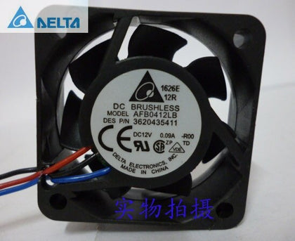 Delta  AFB0412LB 40MM 4015 40*40*15MM  12V 0.09A 3-wire Server Inverter Cooling Fan