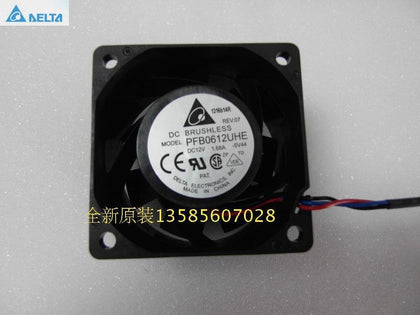 Delta PFB0612UHE 6038 60*60*38mm 12V 1.68A Blower Fan Air Flow  12000RPM  67.85CFM