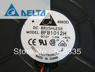 Delta BFB1012H 9733 12V 1.2A 10CM Amount Of Wind Excellent Centrifugal Fan Blower