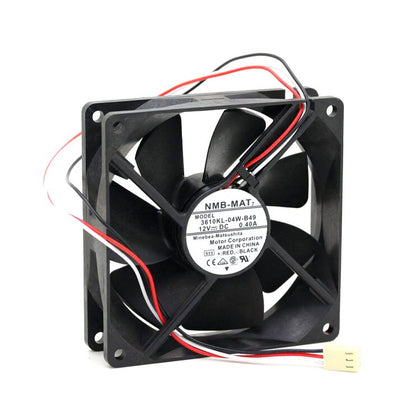 NMB 3610KL-04W-B49 12V DC 90x90x25mm Brushless Cooling Fan - product photo 2