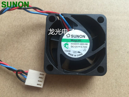 Sunon HA40201V1-Q000-H99 4020 4cm 12V 0.72W Silent Axial Cooling Fan