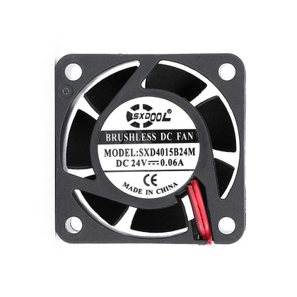 SXDOOL SXD4015B24M 40*40*15MM DC24V 0.06A 6500rpm 7.15cfm 1u 2u Case Cooling Fan